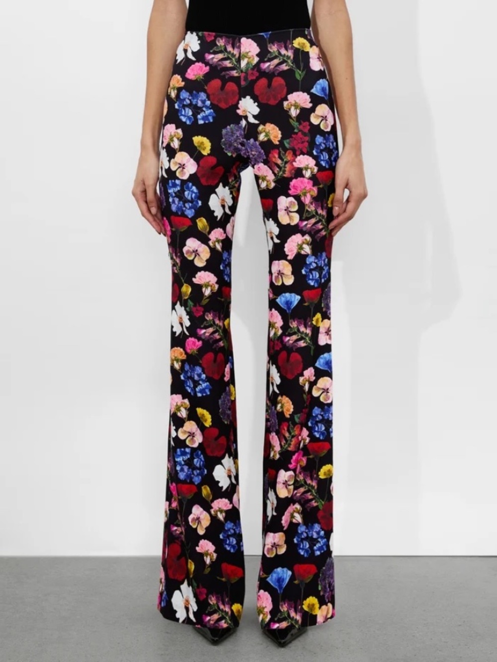 Alice + Olivia Pant Timeless Blossom size 12
